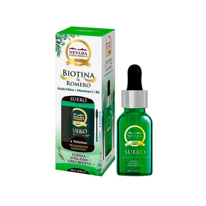 1 Minoxidil Rogaine Mujer al 5% + 1 Biotina &amp; Romero 15 ml
