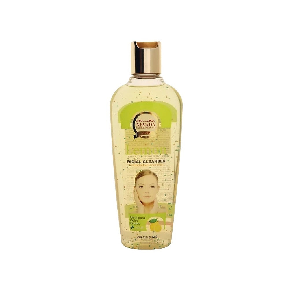 Jabón limpiador Facial de Limón - Nevada Natural Products 240ml