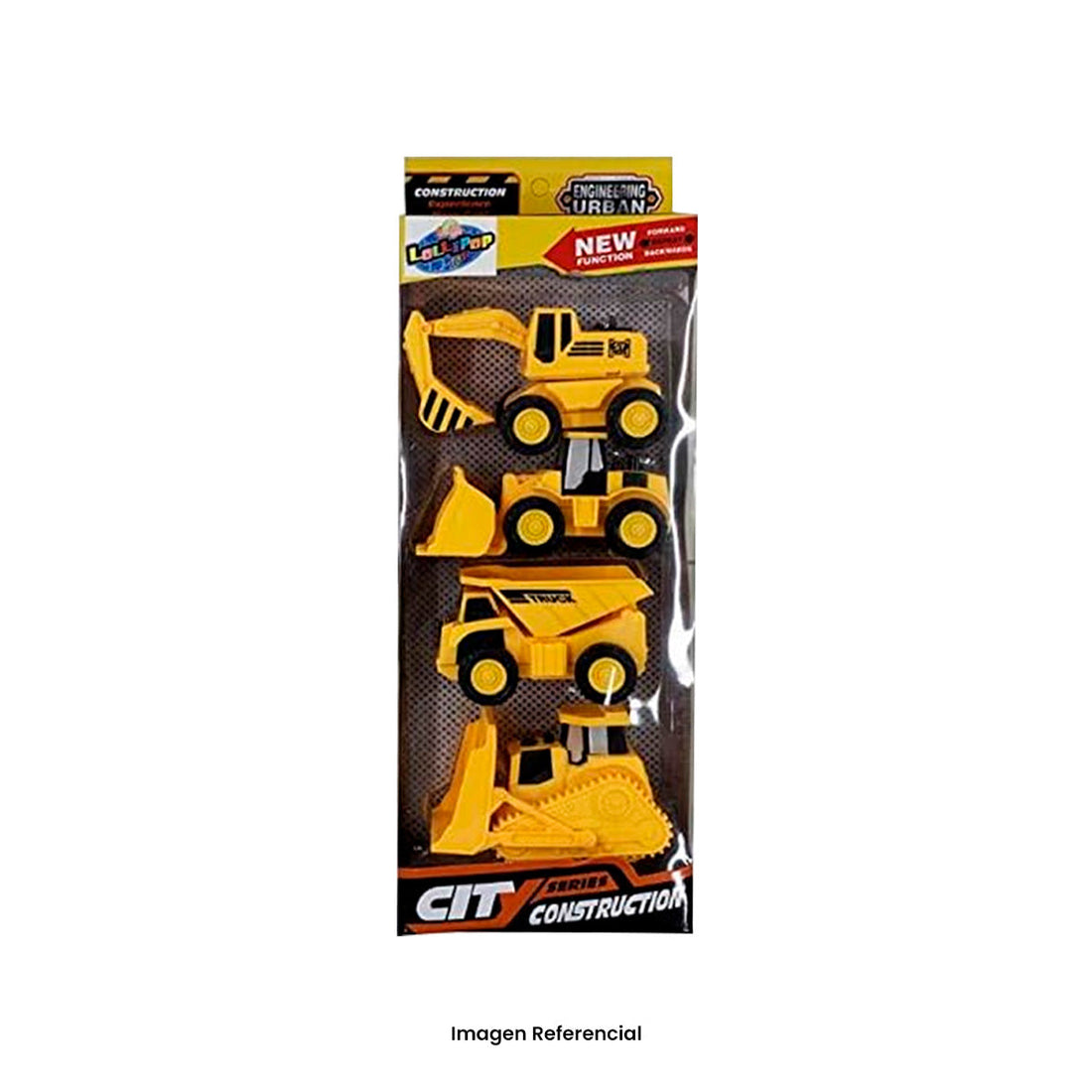 Carro x4 construccion Juguete didactico