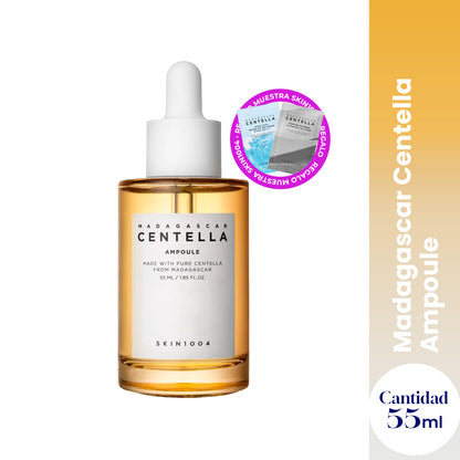 Madagascar Centella Ampoule 55 ml – SKIN 1004+ REGALO MINI SACHETS