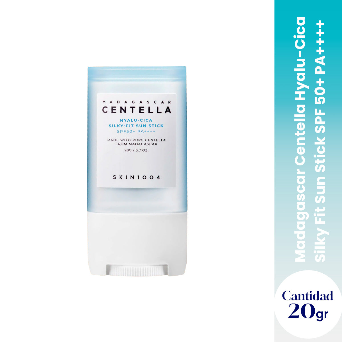 Madagascar Centella Hyalu-Cica Silky Fit Sun Stick SPF 50+ PA++++ 20gr - Skin1004