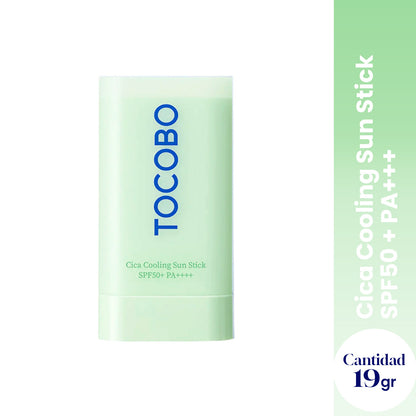 Cica Cooling Sun Stick SPF50 + PA+++ 19g - Tocobo