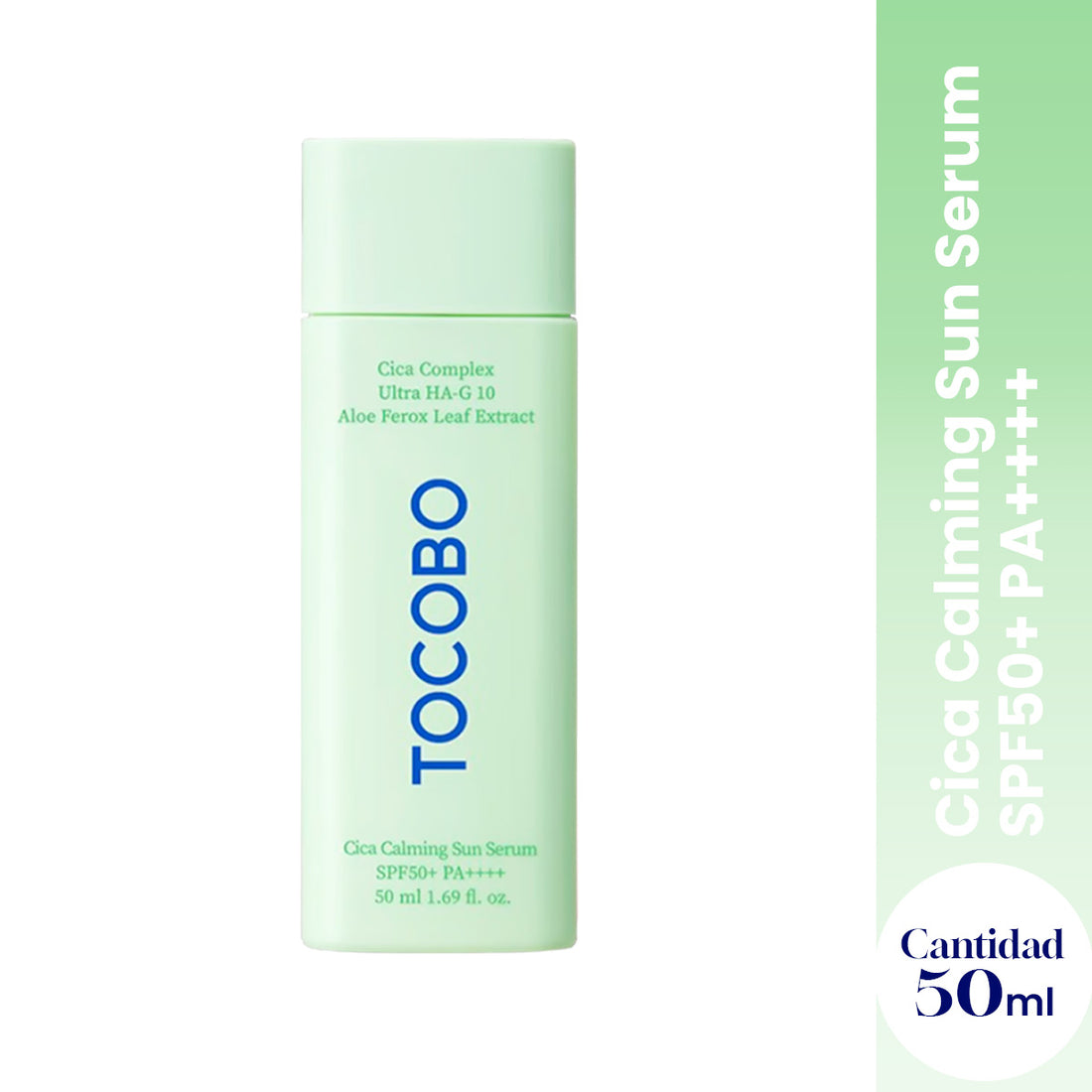 Cica Calming Sun Serum SPF50+ PA++++ 50ml - Tocobo