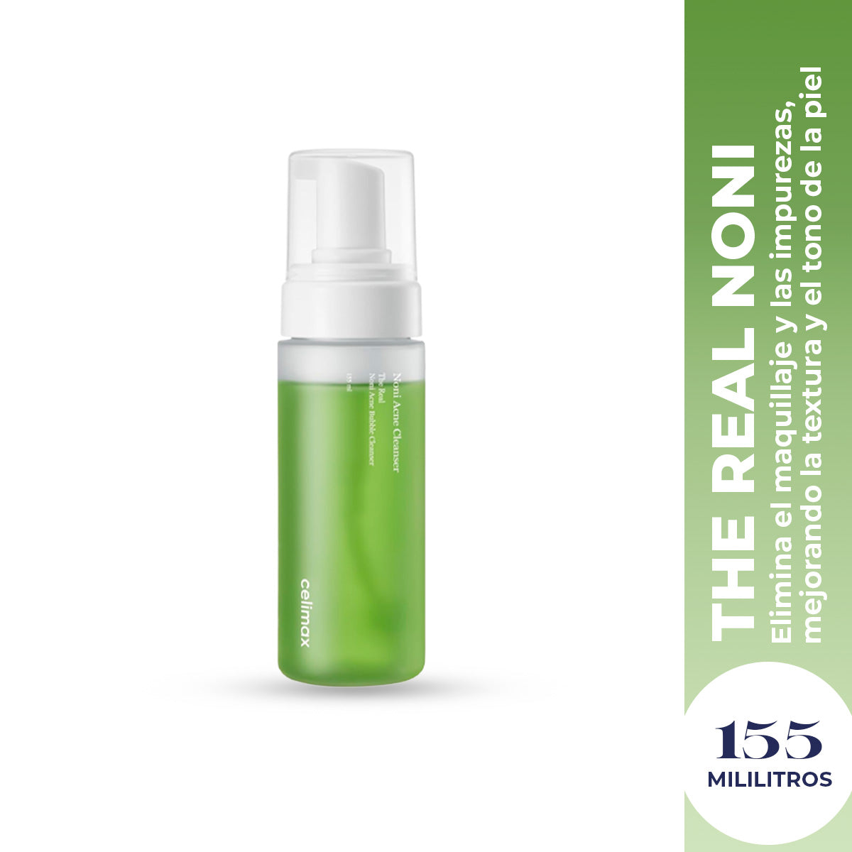 The Real Noni Acne Bubble Cleanser 155ml Celimax