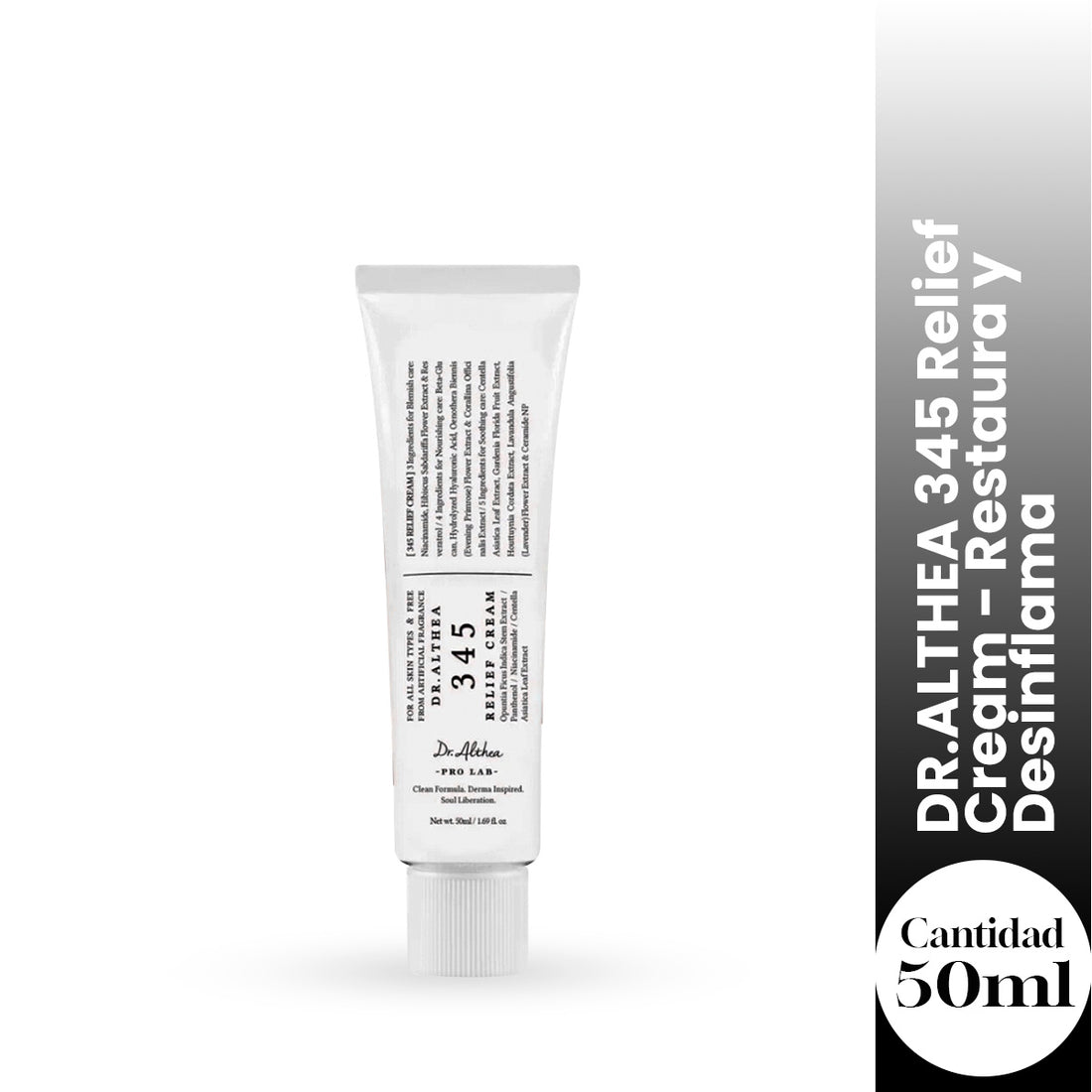 Dr. Althea Crema Facial Calmante y Reparadora – 345 Relief Cream 50ml