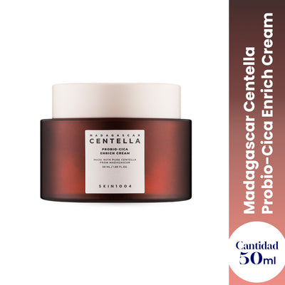 SKIN1004 – CREMA FACIAL NUTRITIVA Y REPARADORA – MADAGASCAR CENTELLA PROBIO-CICA ENRICH CREAM – 50ML