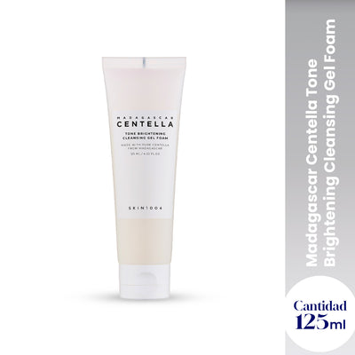SKIN1004 – LIMPIADOR FACIAL ILUMINADOR – MADAGASCAR CENTELLA TONE BRIGHTENING CLEANSING GEL FOAM – 125ML