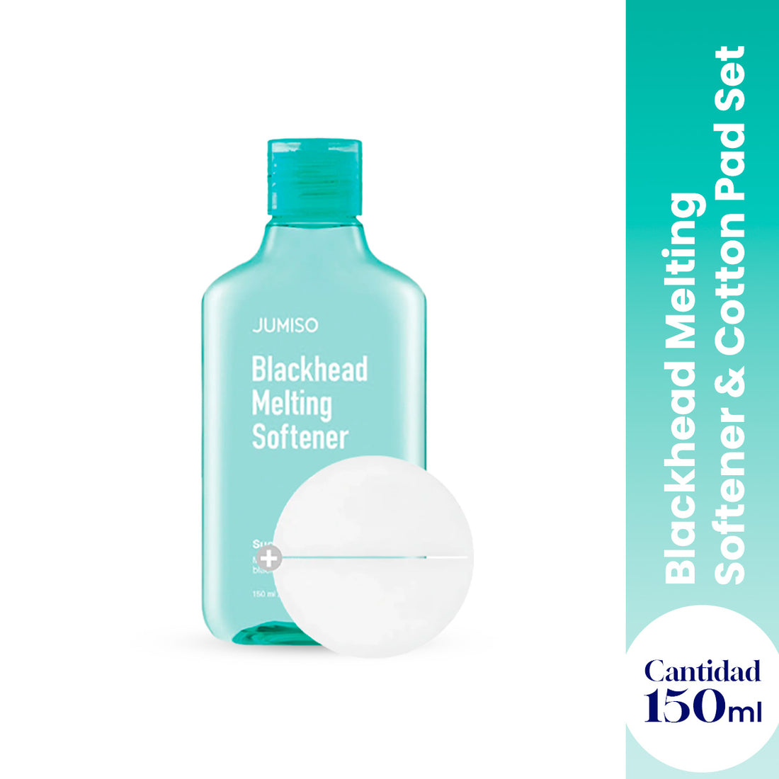 JUMISO - Blackhead Melting Softener & Cotton Pad Set