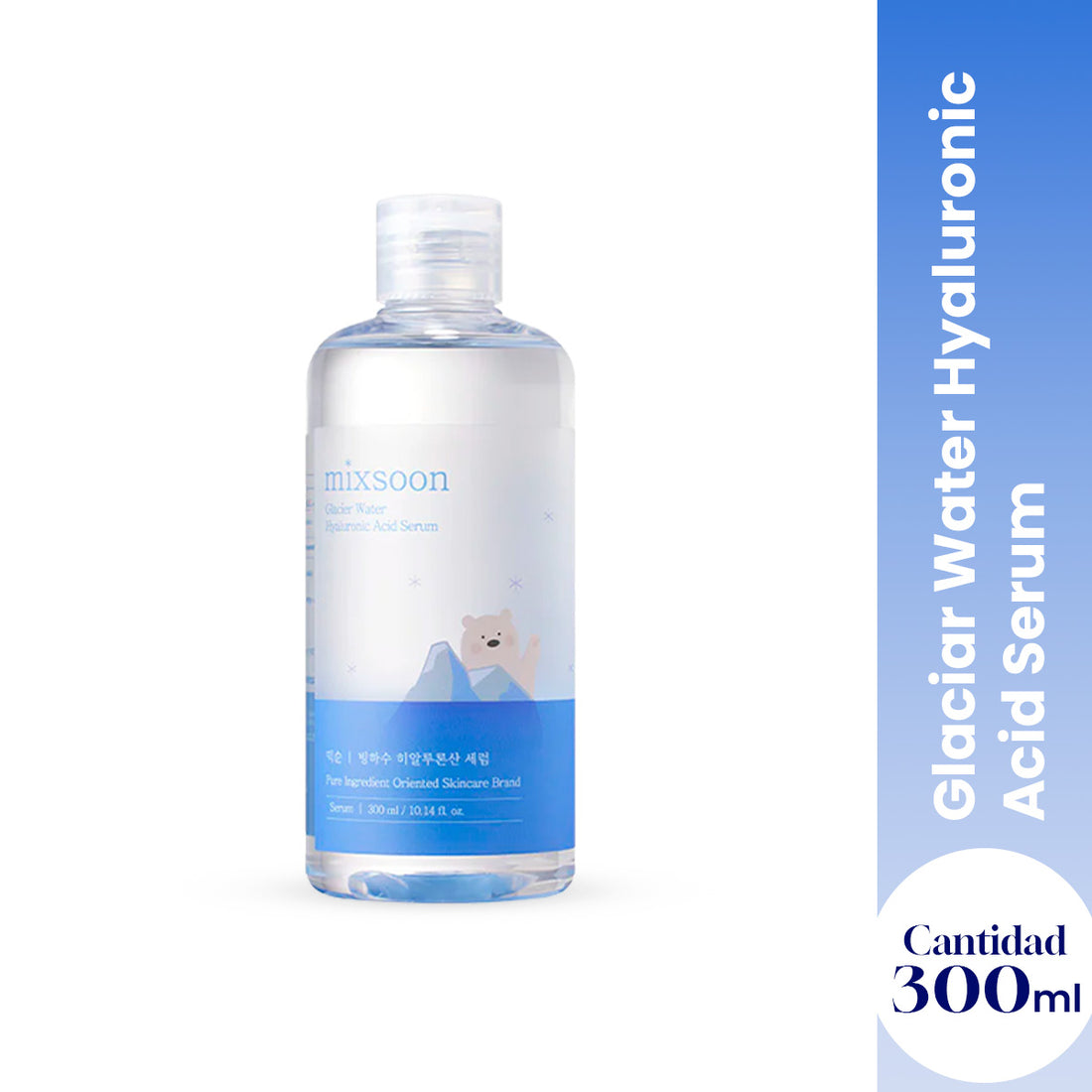 MIXSOON - Glaciar Water Hyaluronic Acid Serum 300ml