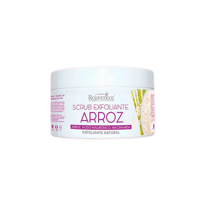 ¡liquidación! SCRUB EXFOLIANTE CON ARROZ + HIALURÓNICO Y NIACINAMIDA X 240G - LA COOPER
