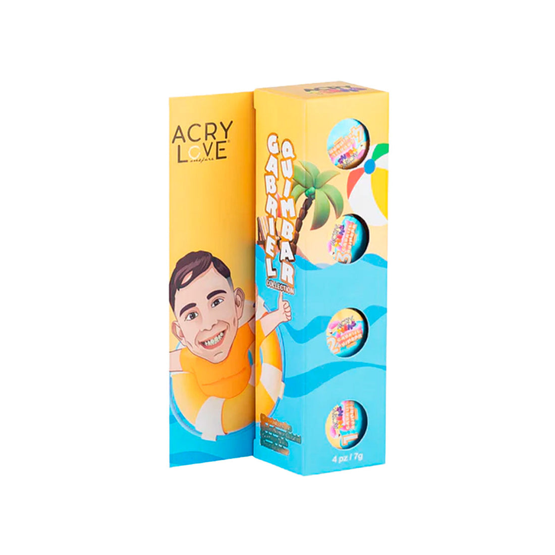 ACRYLOVE COLECCION PLAYA 4PZ 7G