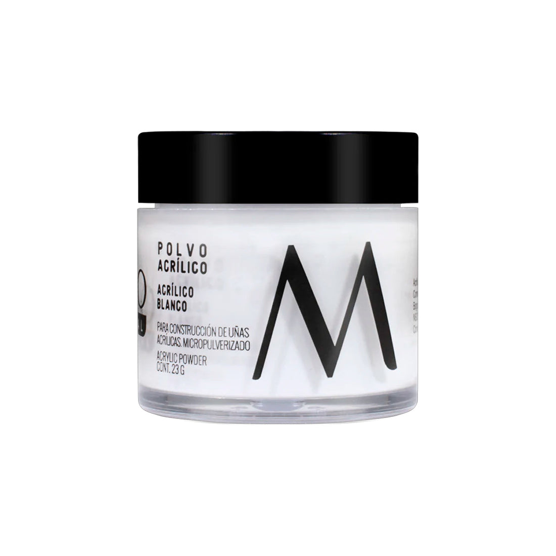 MASGLO POLVO ACRILICO BLANCO 23GR