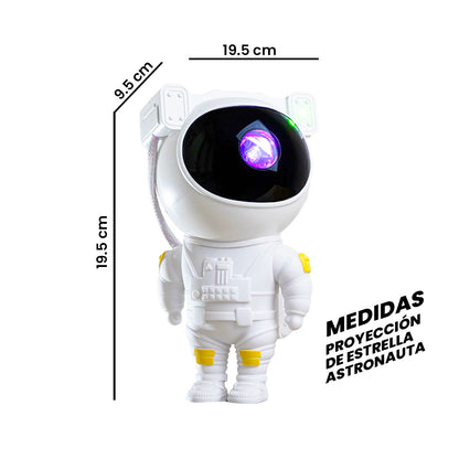 PROYECTOR PARLANTE BLUETOOTH DE LUZ NOCTURNA ASTRONAUTAS