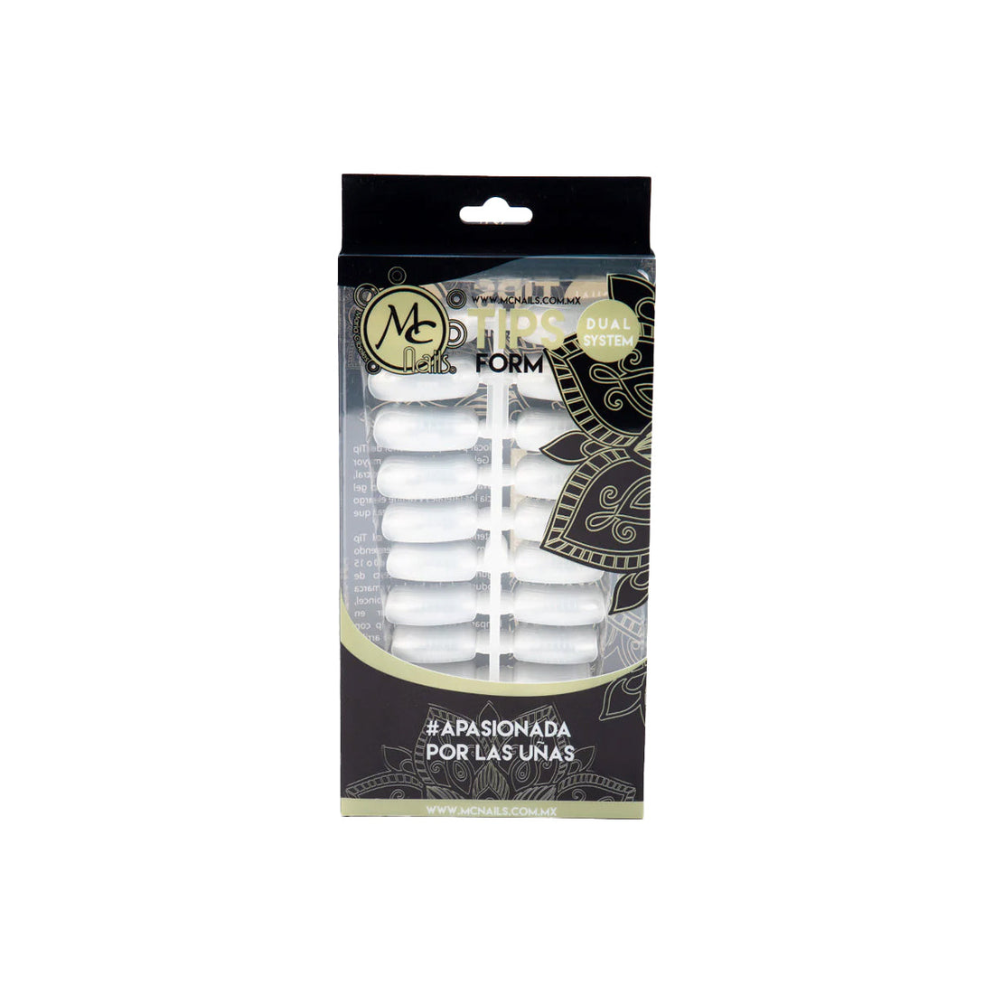 Uñas Tips Dual System 240pz - MC NAILS
