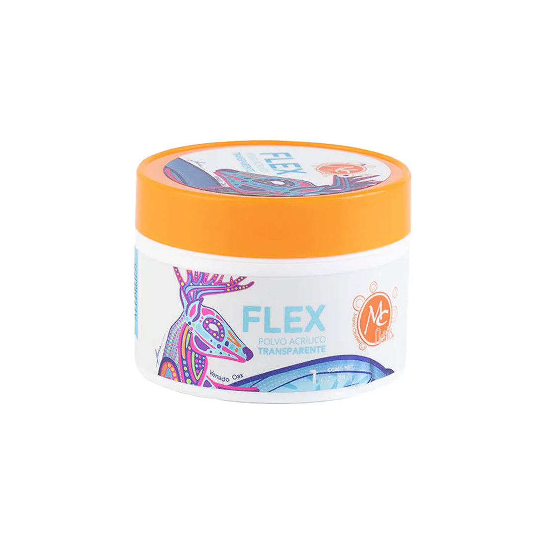 Polvo Acrilico Clear (Transparente) 1oz - MC NAILS