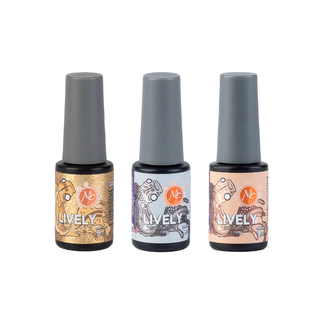 ESMALTES GEL 9 ml - MC NAILS