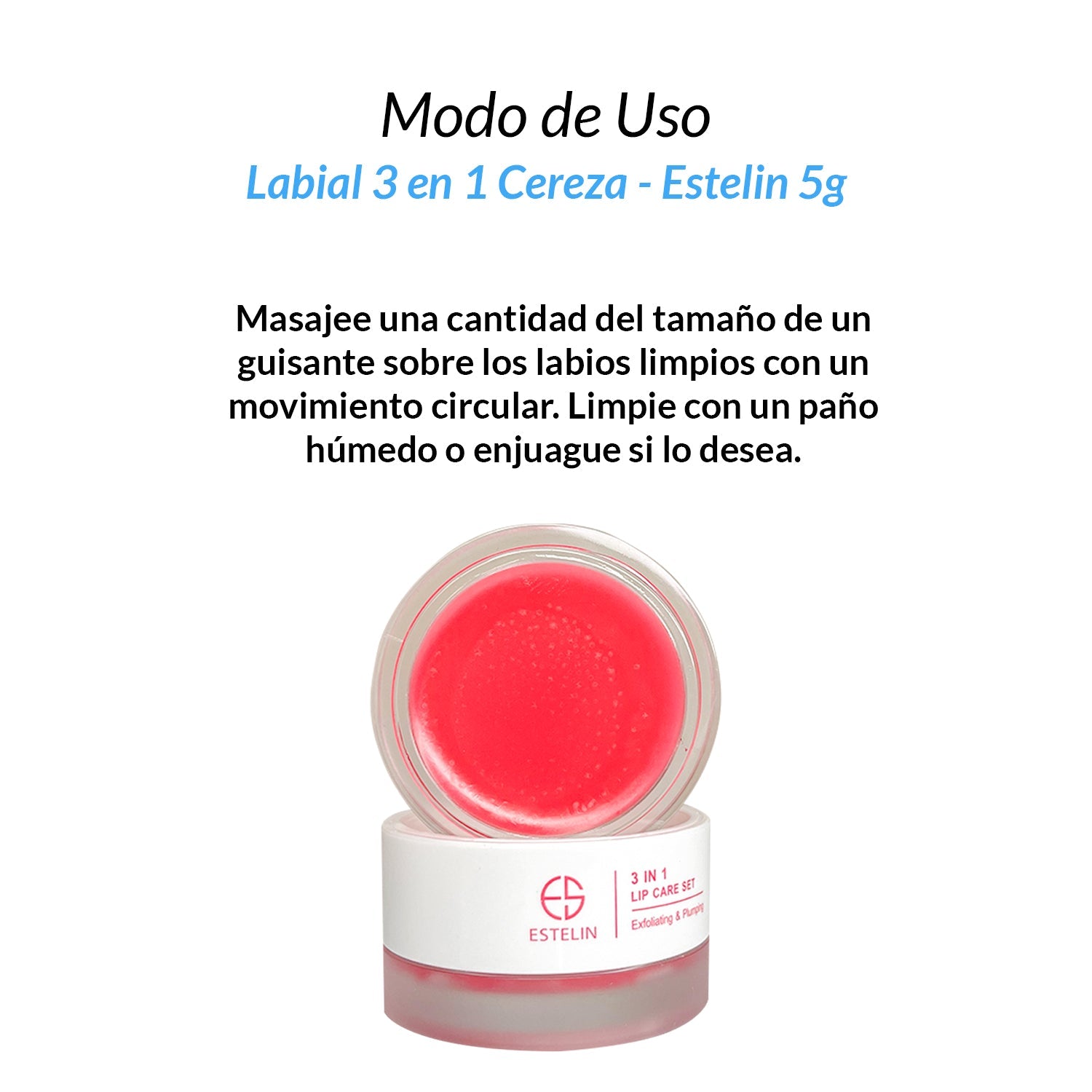 labial 3 en 1 Cereza 5g – Estelin