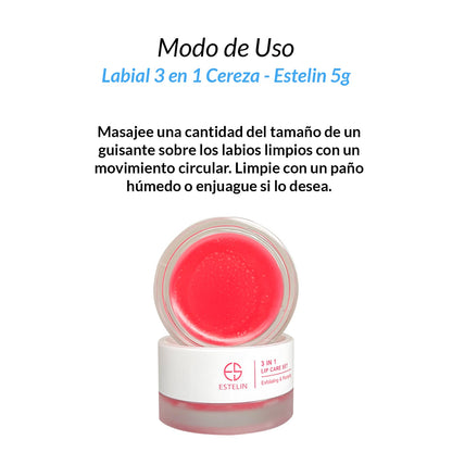 labial 3 en 1 Cereza 5g – Estelin