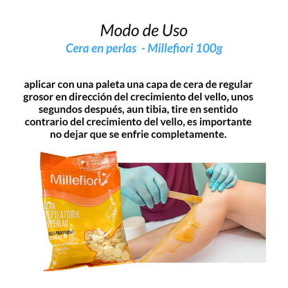 Cera en perlas 100g - Millefiori