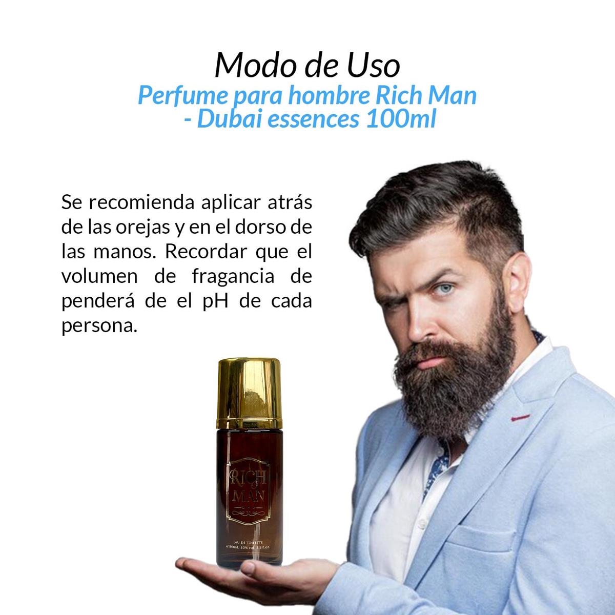 Perfume para hombre Rich Man 100ml – Dubai essences