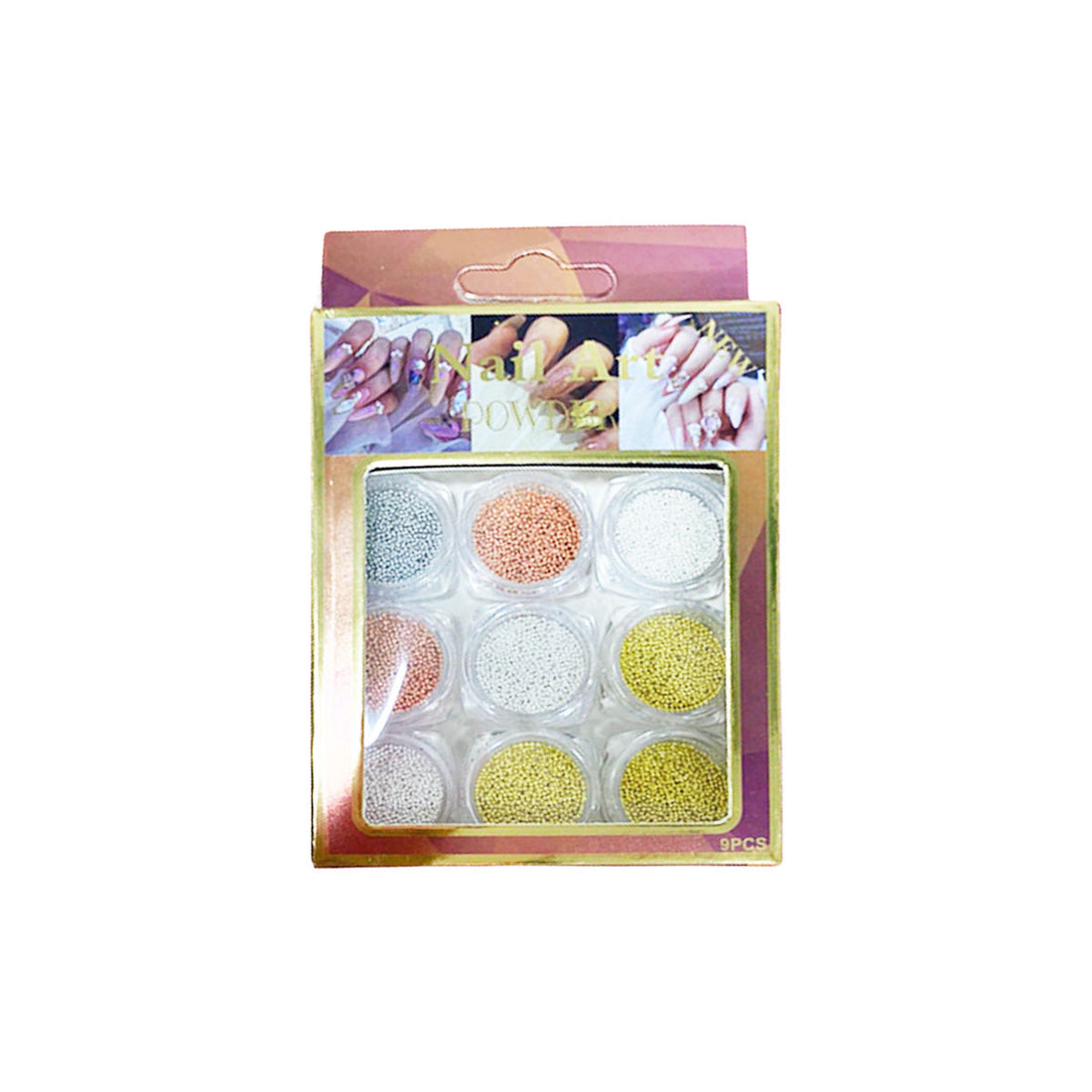 NAIL ART POWDER BALINES 9 PZ
