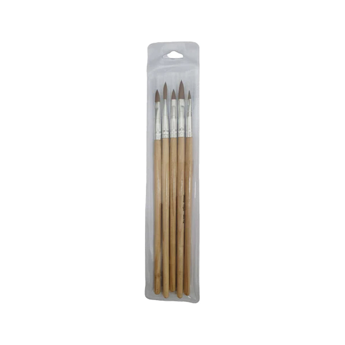MYSTYLE SET PINCELES DE MADERA PARA ACRILICO