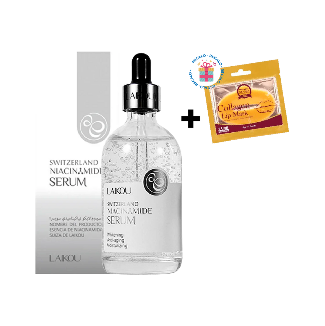 Niacinamide Serum Antiacne 100 Ml – Laikou + REGALO