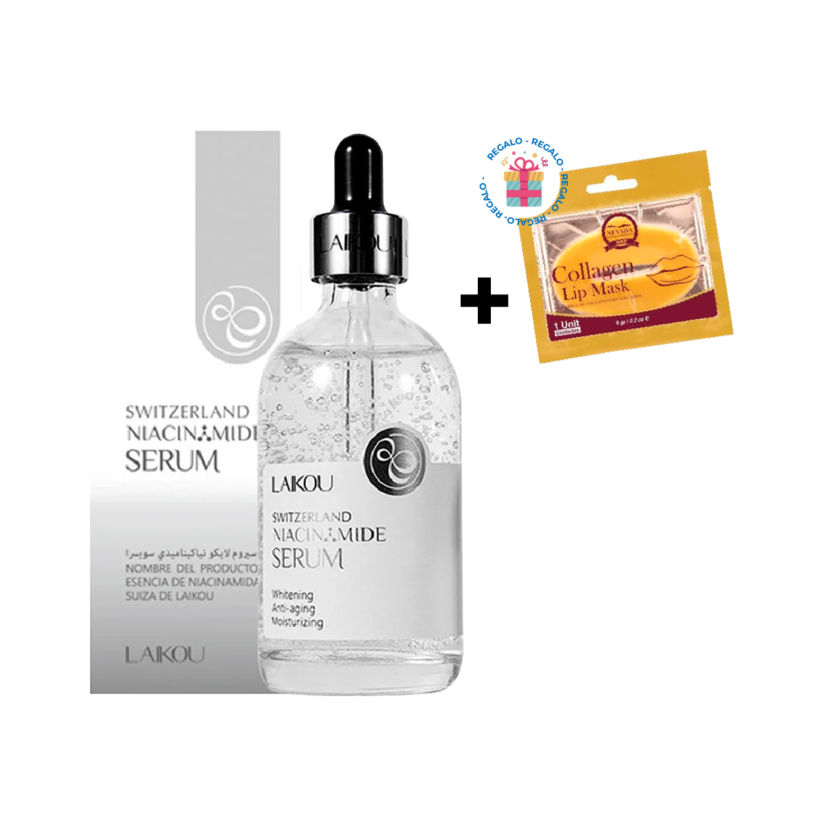 Niacinamide Serum Antiacne 100 Ml – Laikou + REGALO