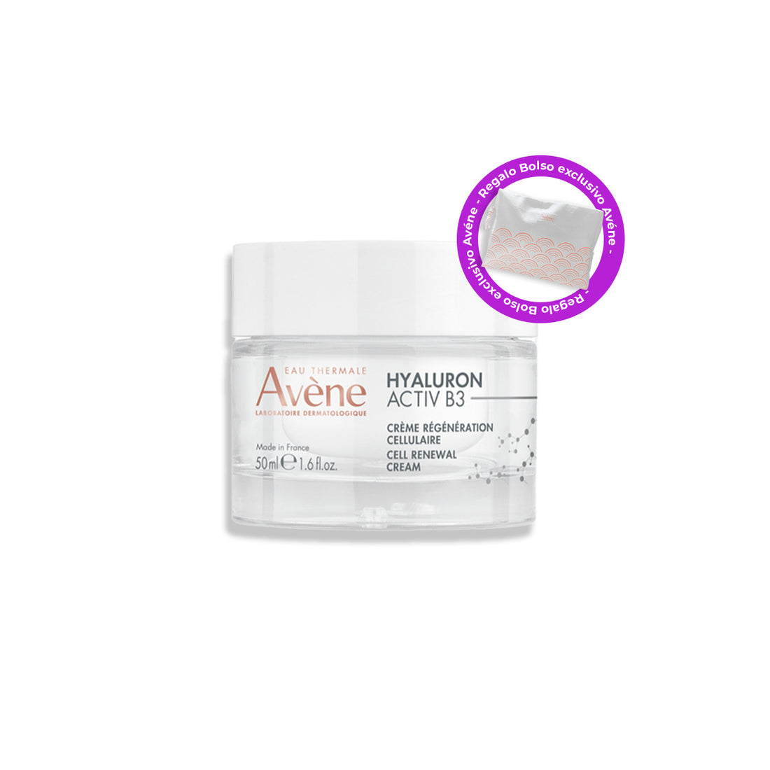 Avène HYALURON ACTIV B3 CREMA 50 ML + neceser regalo