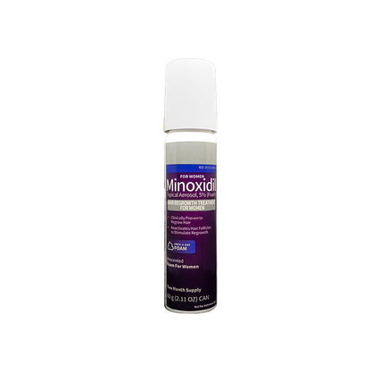 Kirkland – Estimula el Crecimiento Capilar Femenino – Minoxidil Espuma 5% Mujer 60ml