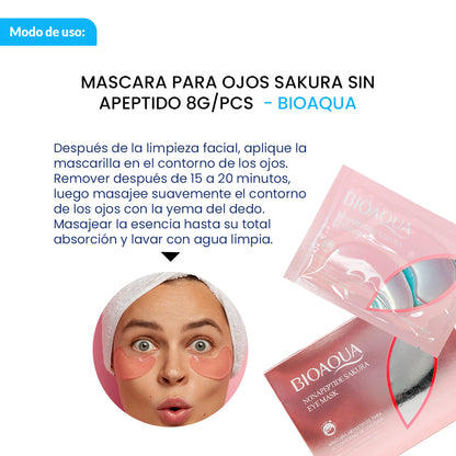 MASCARA PARA OJOS SAKURA SIN APEPTIDO 8g - BIOAQUA