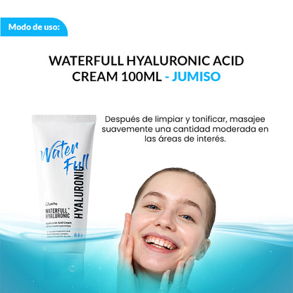 Pack serum + Crema Acid Hyaluronic + Vincha Diadema Spa  - Jumiso