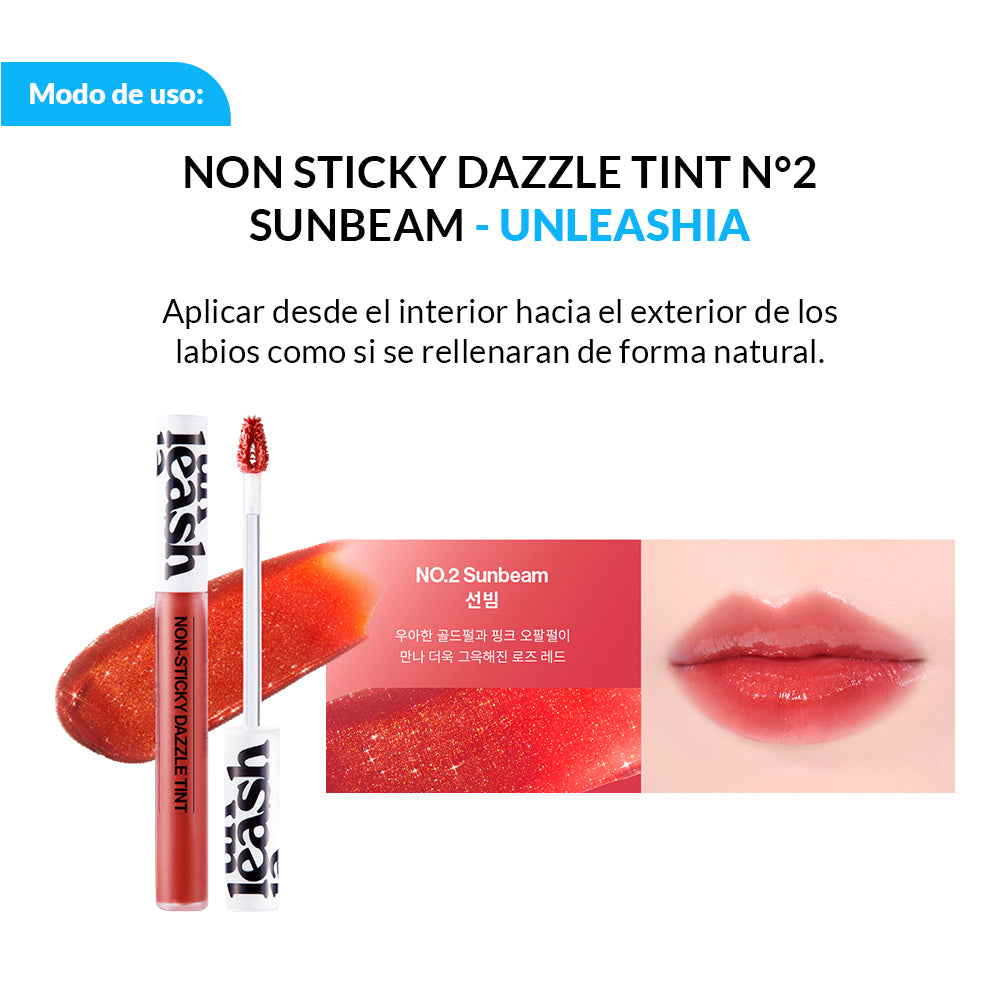 Non Sticky Dazzle Tint UNLEASHIA - N°2 Sunbeam
