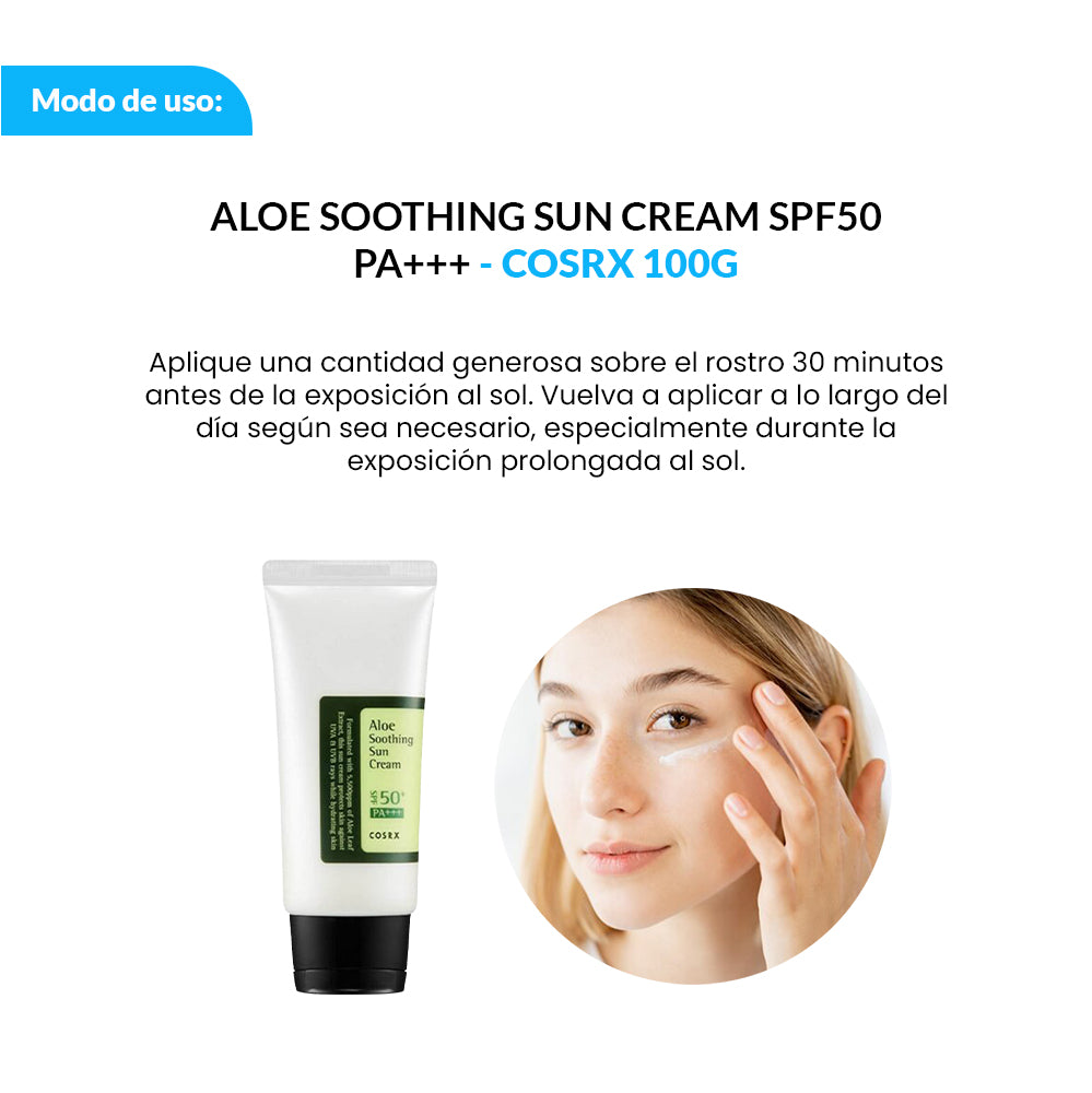 ALOE SOOTHING SUN CREAM - COSRX 50ML