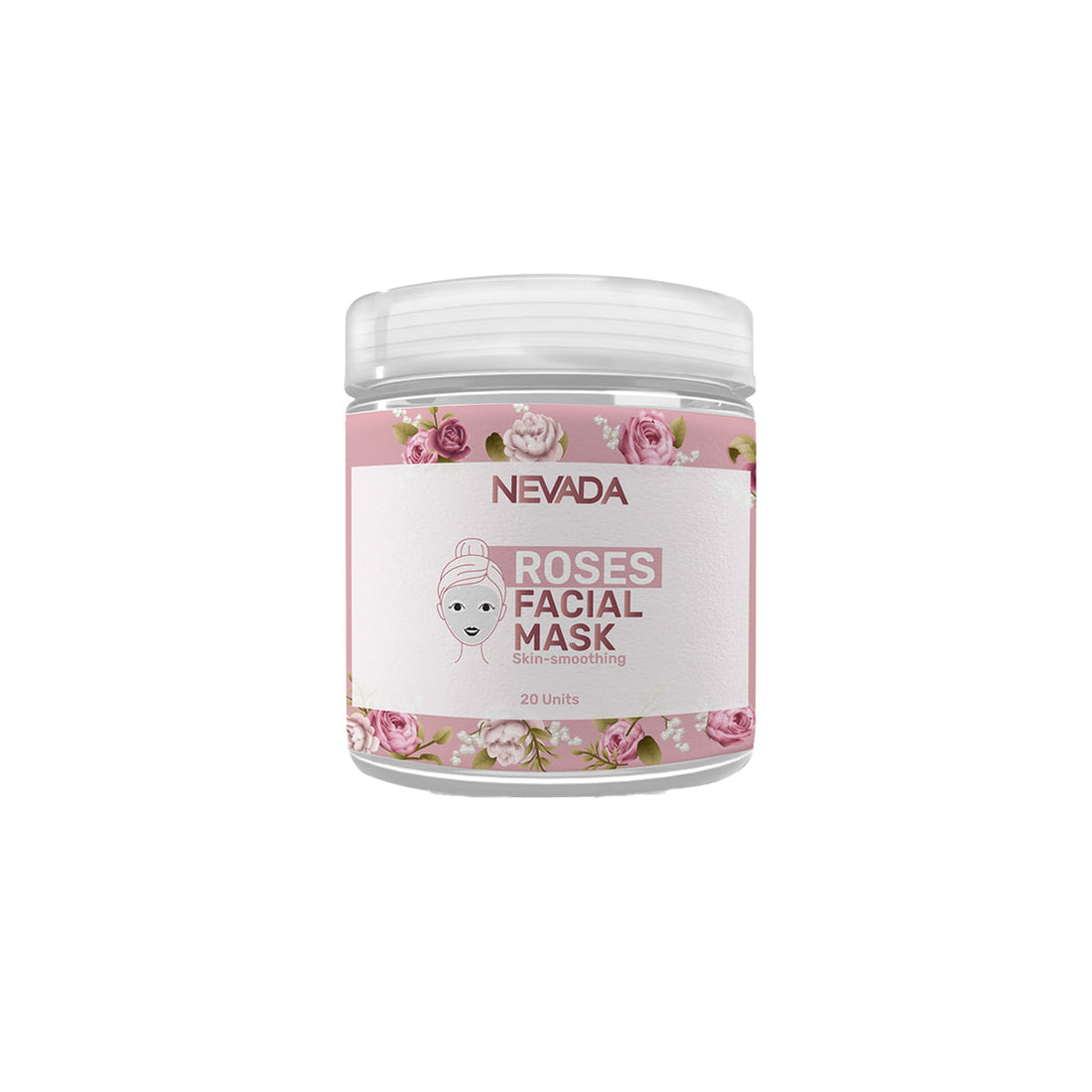 Mascarilla Facial de Rosas x20unds - Nevada