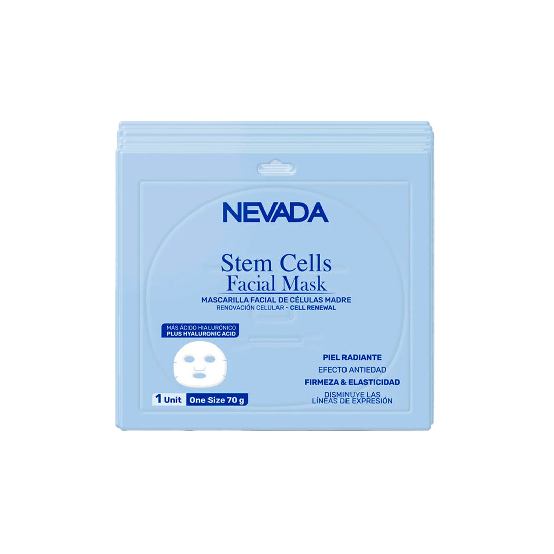 Mascarilla Hidrogel Células Madre x10 und