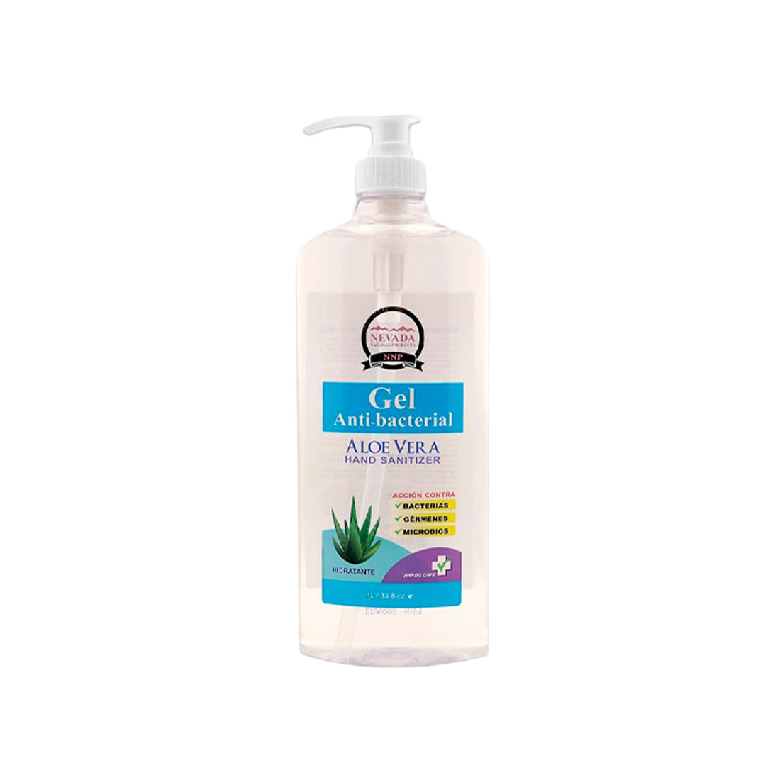 Gel Antibacterial de Manos 1LT Nevada