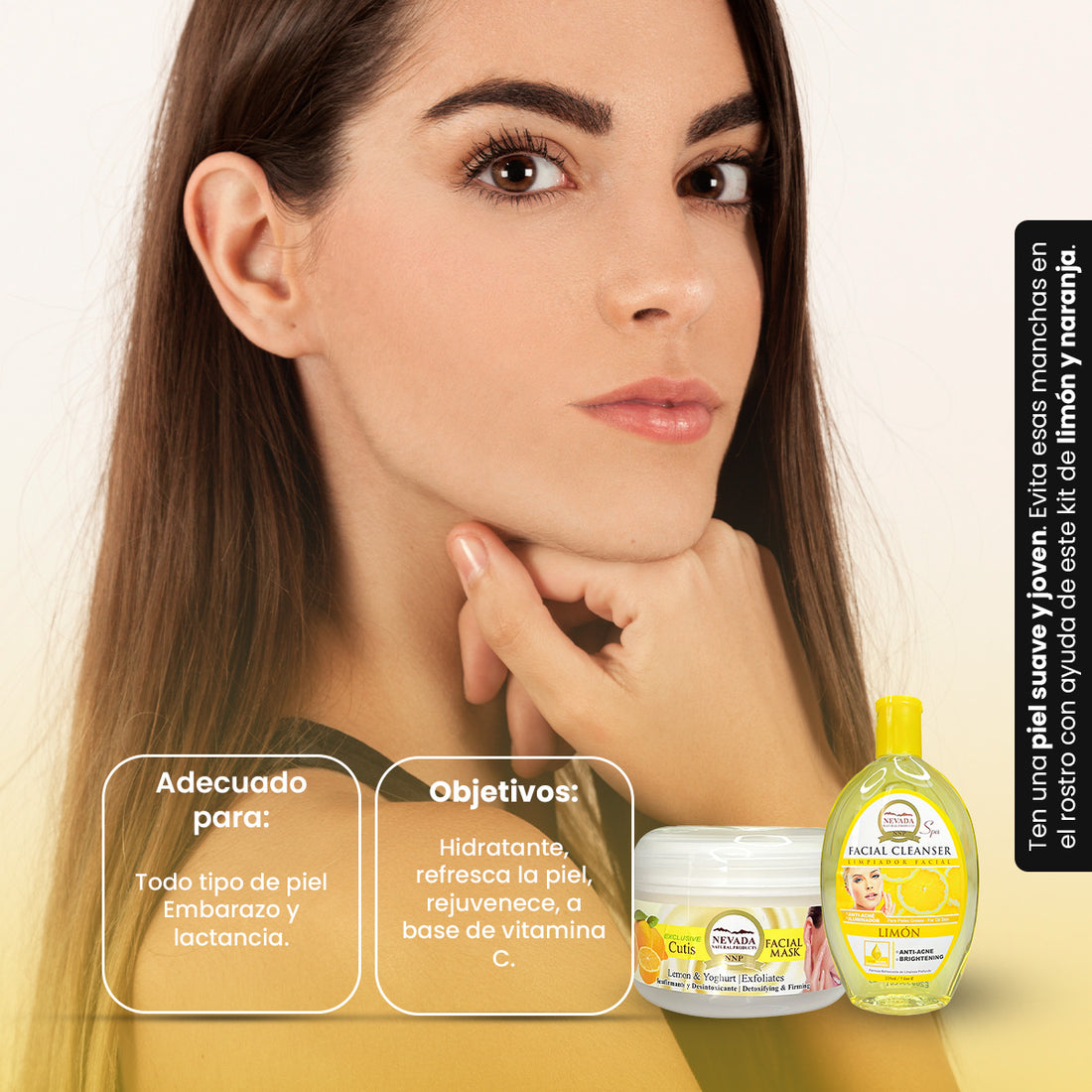 Crema Facial + Limpiador de Limón - NNP