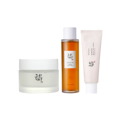 Combo Dynasty Cream + Ginseng Essence Water + Relief Sun Rice - Beauty of Joseon