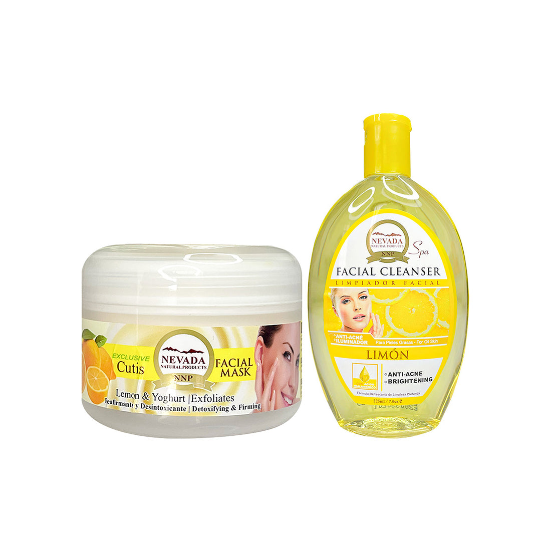 Crema Facial + Limpiador de Limón - NNP