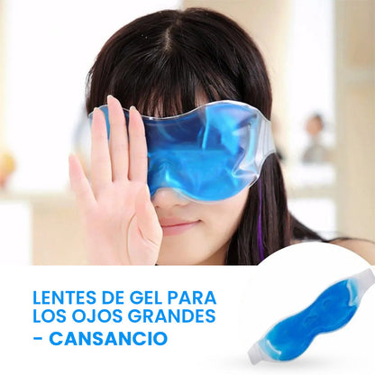 Lentes de Gel para los Ojos Grandes - Cansancio