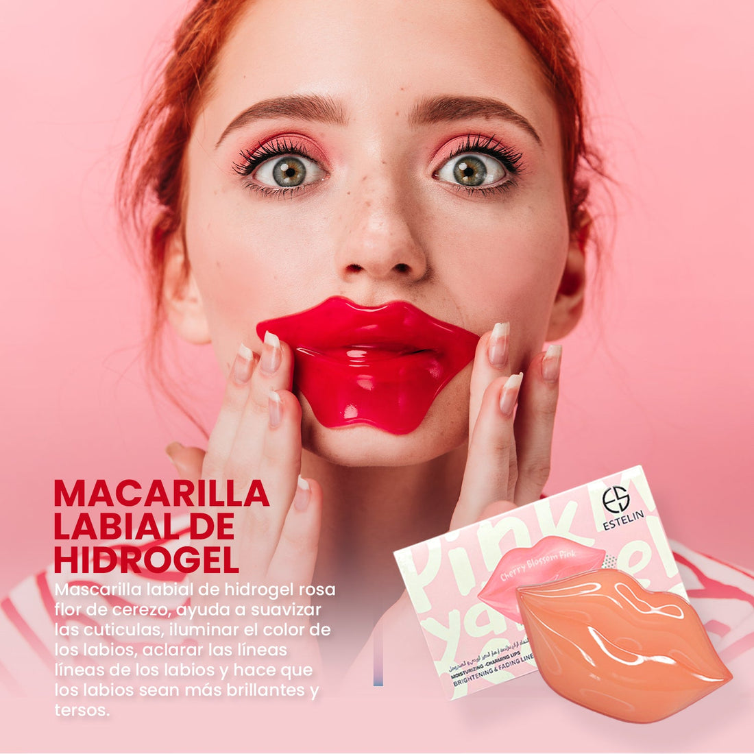 Mascarilla labial de hidrogel 60g – Estelin