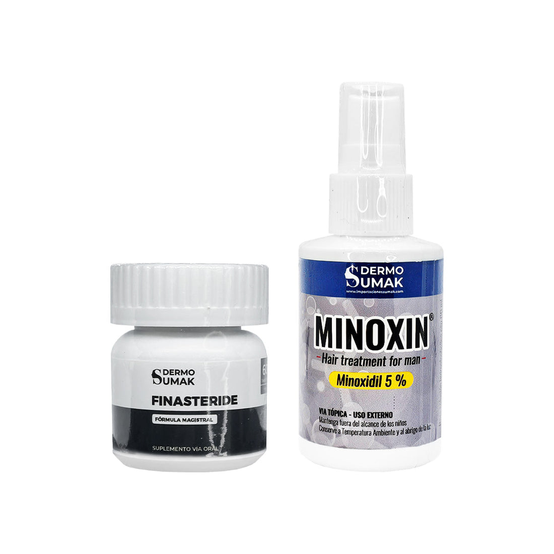 Finasteride 1mg x 60 Cápsulas + LOCIÓN MINOXIN 60ML