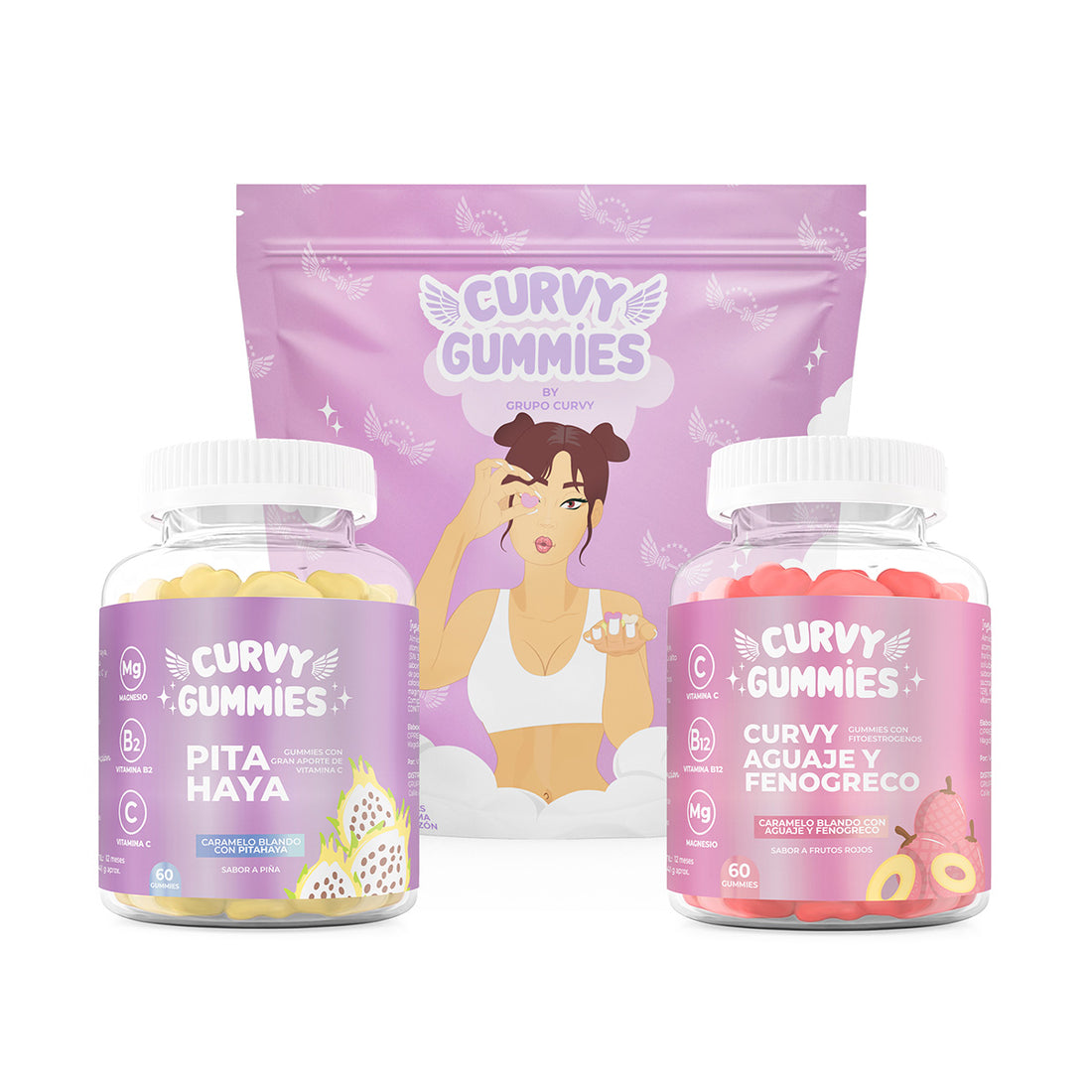 PACK CURVY - AGUAJE Y PITAHAYA