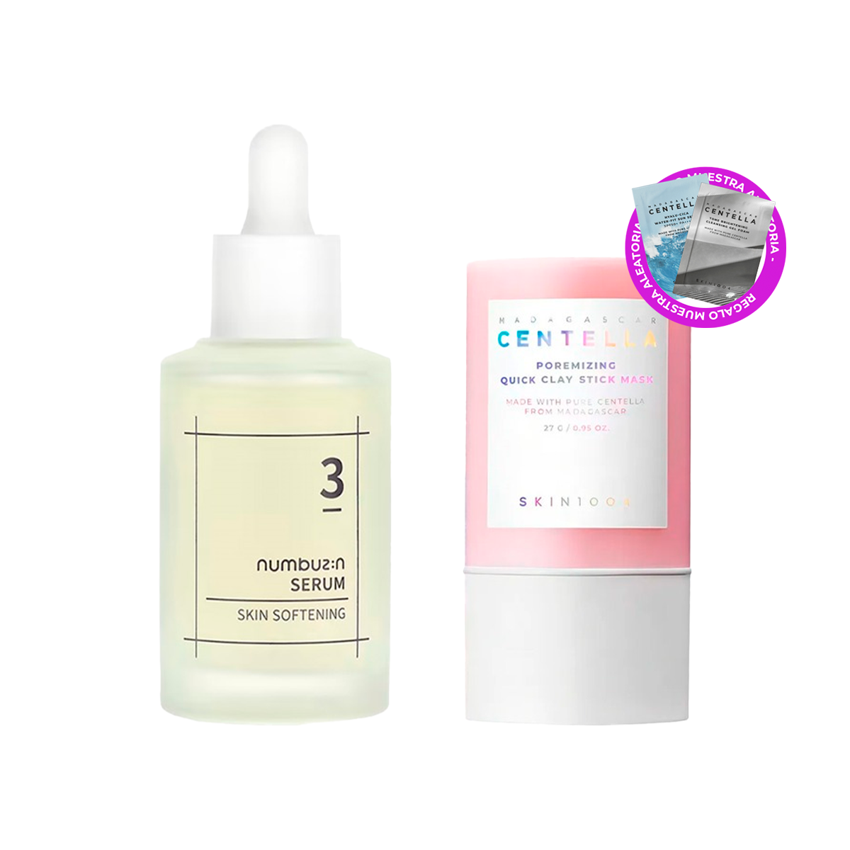 Serum N°3 Numbizum + mascarilla centella SKIN1004