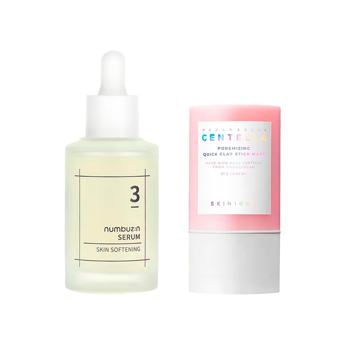 Serum N°3 Numbizum + mascarilla centella SKIN1004
