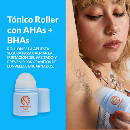 Tónico para pieles encarnadas Con AHAs + BHAs - Topicals