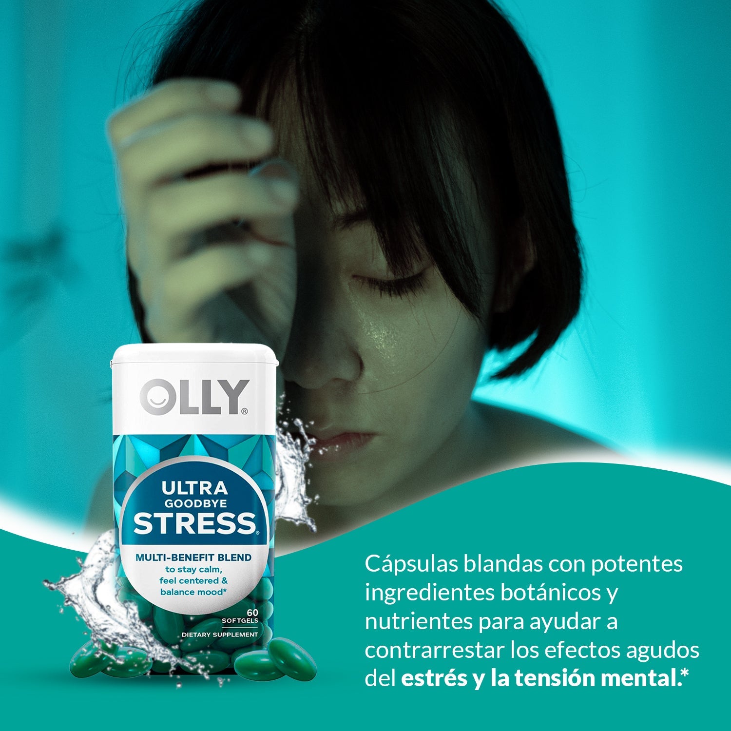 Ultra Goodbye Stress 60 cápsulas - Olly