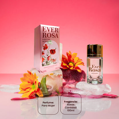 VAPORISATEUR NATURAL SPRAY EAU DE PARFUM - EVER ROSA