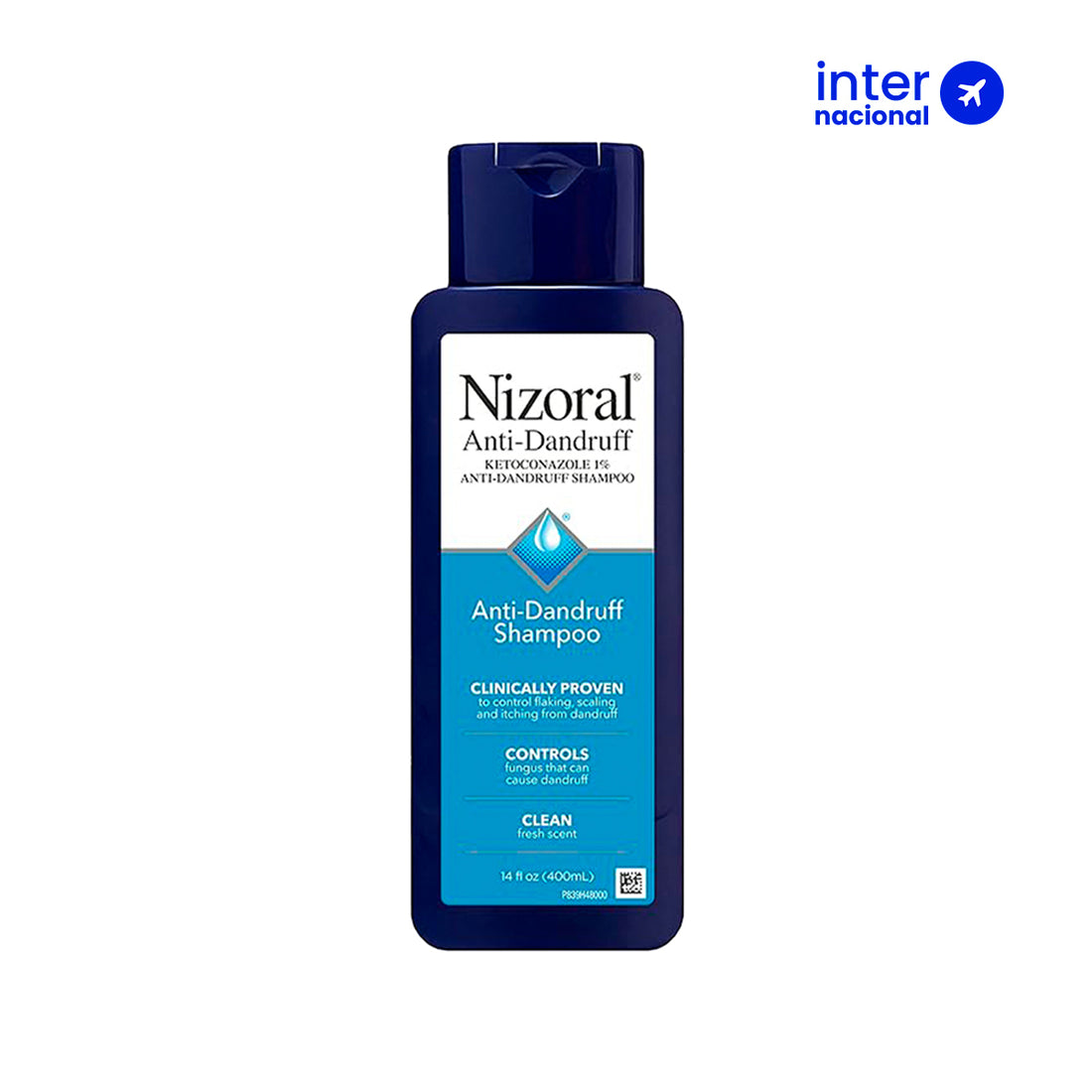 Shampoo anticaspa con 1% de ketoconazol - Nizoral 200ml